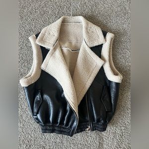 Storer Shearling Vest - image 1